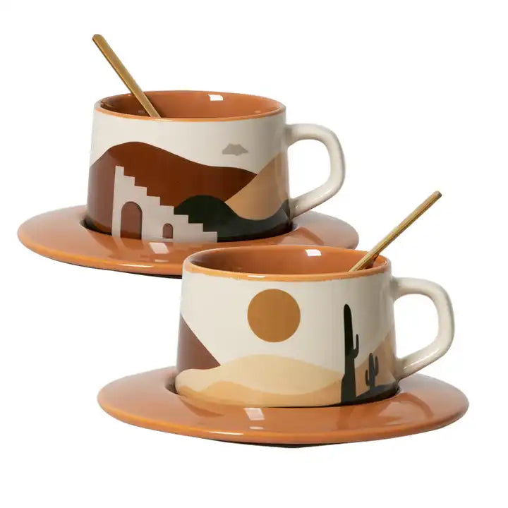 Arizona Luxe Sip: Ceramic Coffee Cup