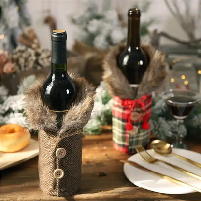 Arizona Santa Joy: Christmas Wine Bottle Cover