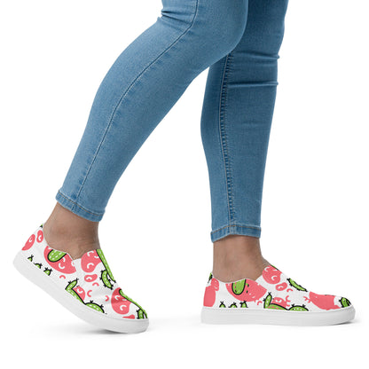 Cactus Chic Slip On Shoes